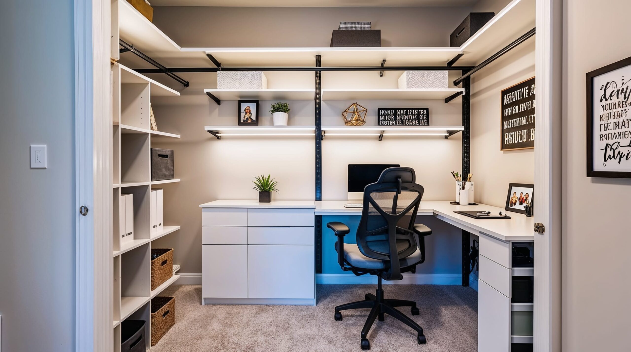 8 Common Mistakes in Home Office Closet Design