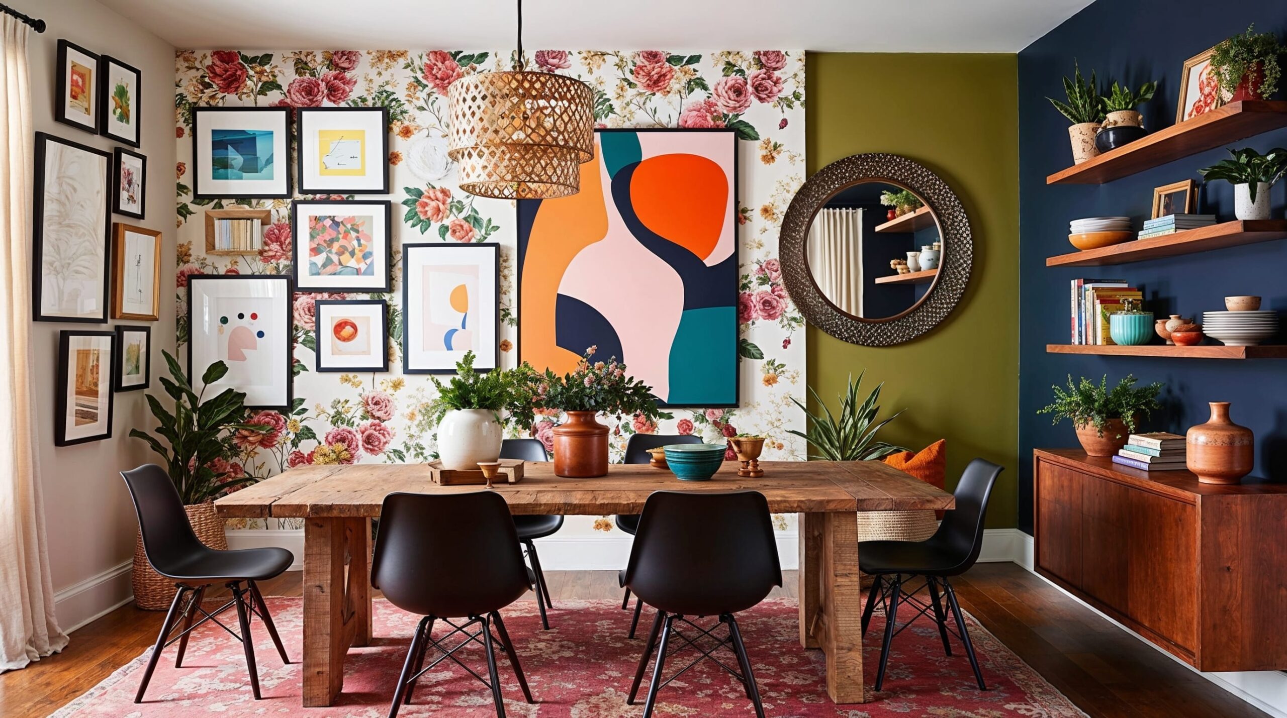 8 Popular Trends in Dining Room Wall Decor