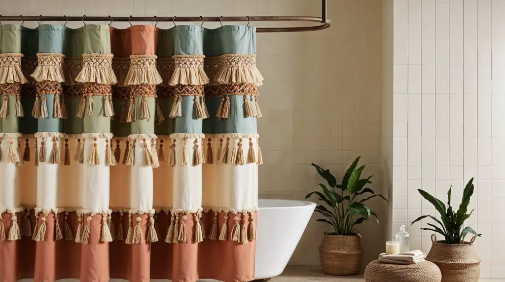 Add a Stylish Shower Curtain