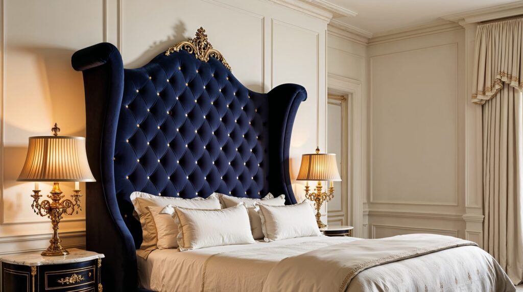 Claudia BACK TO HOME CRISP STATEMENT HEADBOARDS bold and grand