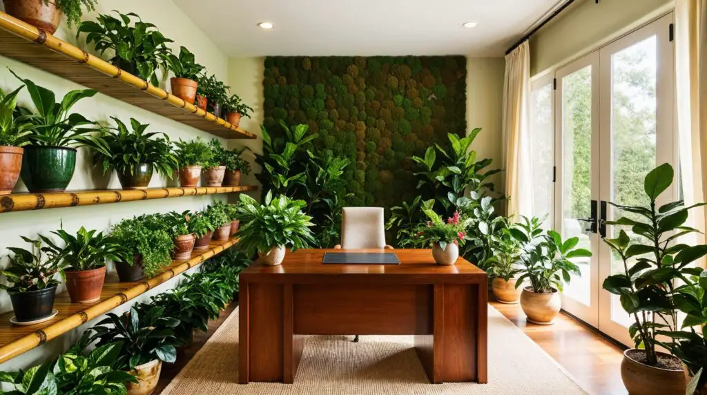 Green Workspace Inspired by Nature