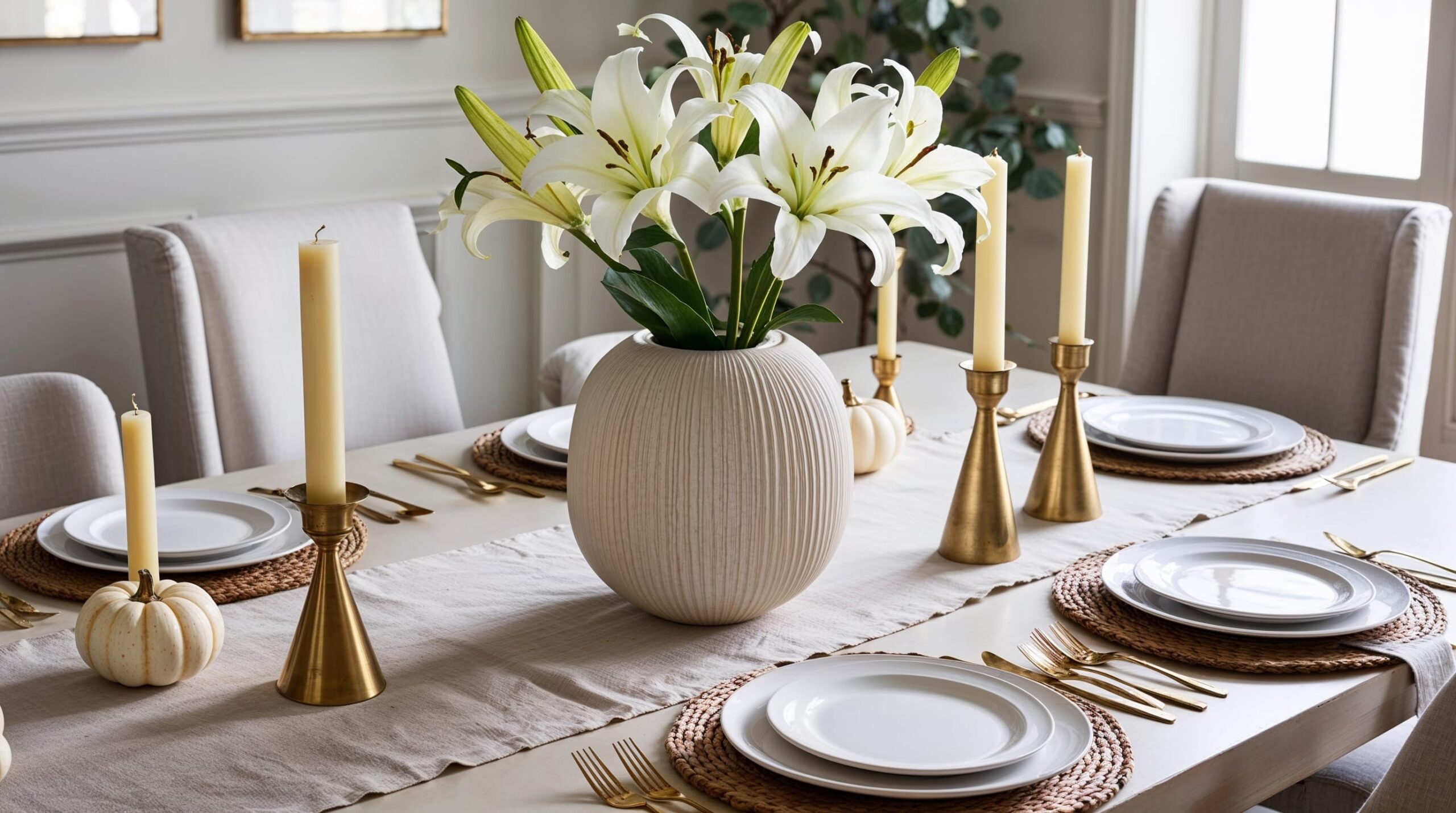 How to Decorate a Dining Room Table