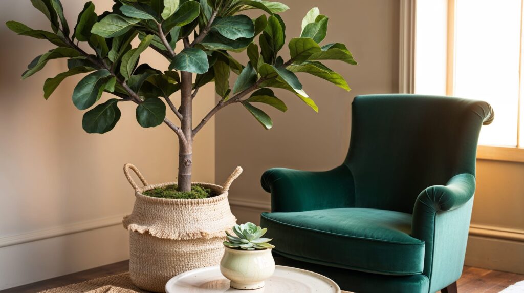 Incorporate Greenery with Faux Plants