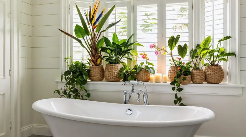 Plant Bathroom to Revive Your Essence and Calm