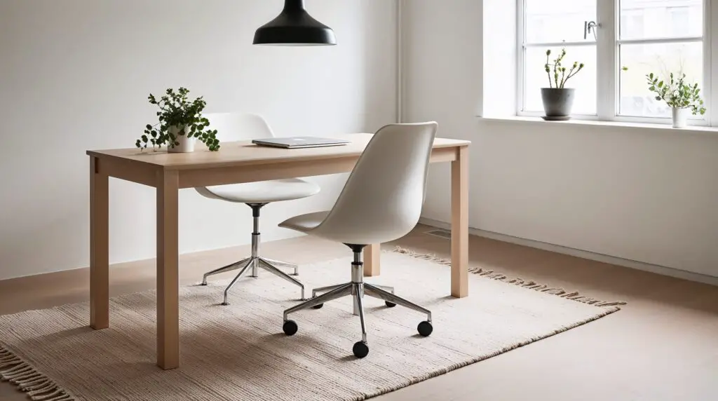 Scandinavian Office Minimalist